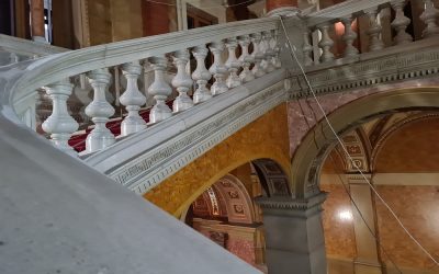 Magyar Állami Operaház- belső kőfelületek restaurálása